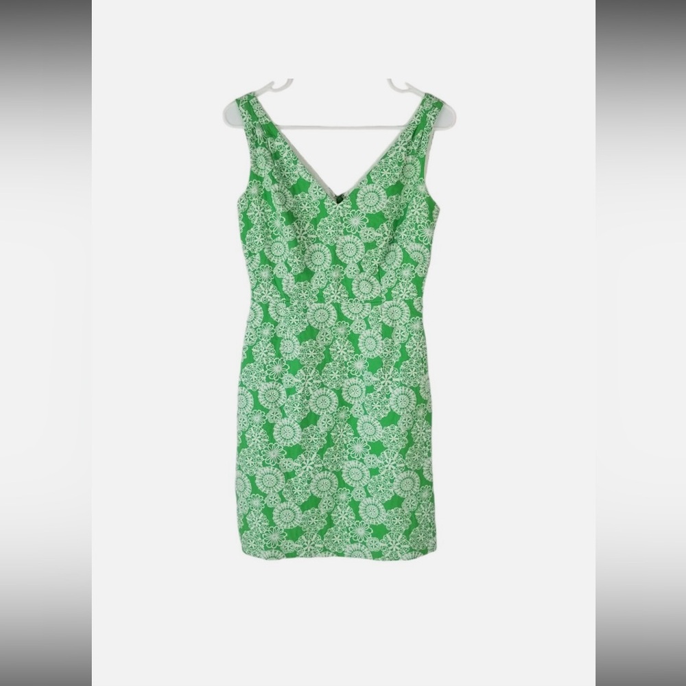 Lilly Pulitzer Kiki Green sleeveless shift Dress
